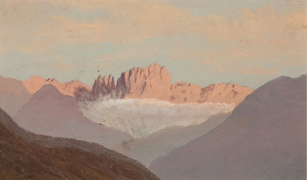 Paesaggio montano - Tartu Art Museum's painting collection, studio